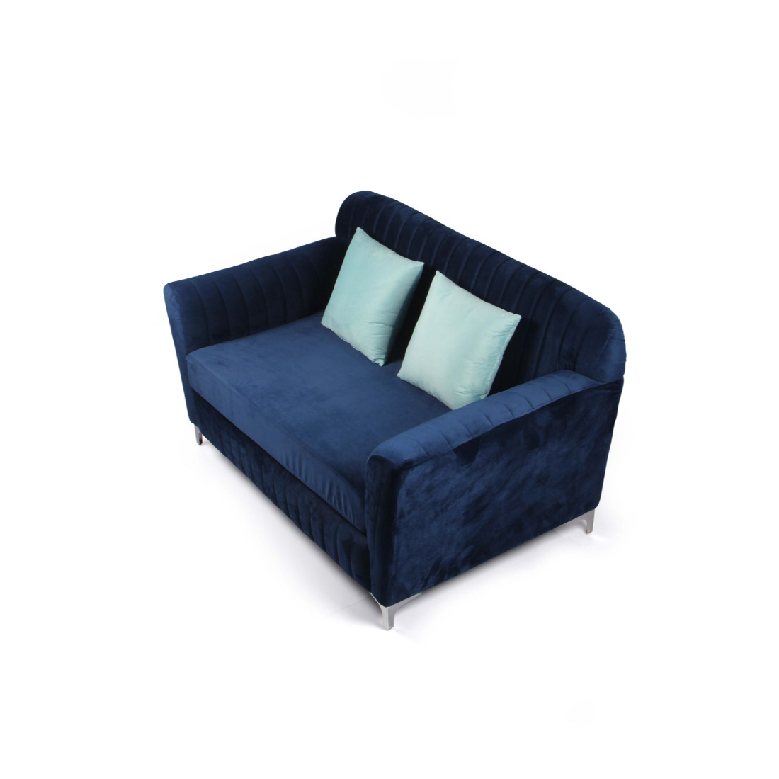 Primrose Augusta 2 Seater Sofa Set - Blue view 2